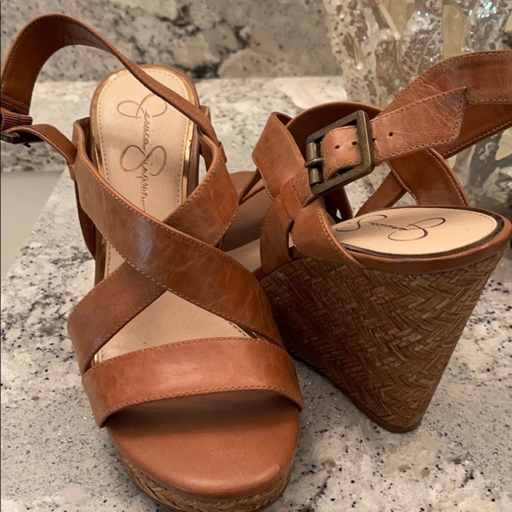Jessica Simpson wedges